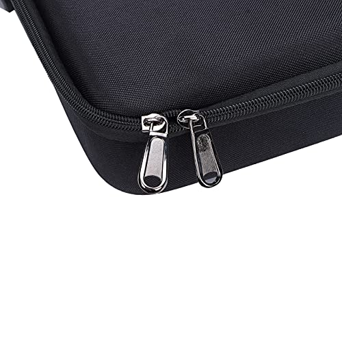 EVA Hard Shell Fishing Rod Case Fishing Gear Storage Bag Fishing Pole Protector with Double Zippers Sponge Padding for Rods Reels Boat Accessories