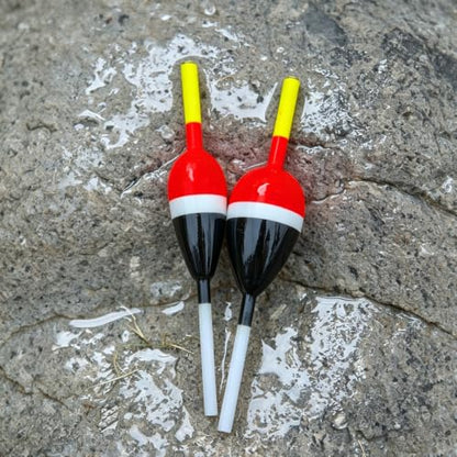 Fishing Bobbers and Floats, High Sensitive Slip Bobber with Balsa Wood Body,for Crappie Bluegill Trout Bass Panfish Catfish Walleye,8pcs - color: M-8pcs