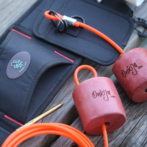 Wade Fishing Belt - Wading Belt Fishing Belt - Whitley Back-Pro - Wade Belt Pouch - Rod Holder Options Available