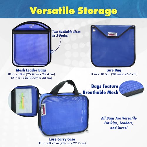 C&H Lures Fishing Lure Case, 14.5 in x 28 in / 36.8 cm x 71.1 cm, 8 Pocket