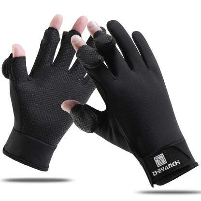 SUJAYU Fullfinger Fishing Gloves Men & Women, Ice Fishing Gear Hunting Gloves for Men Cold Weather, Kayak Glove Fishing Glove Cold Weather Hunting Gear Cold Weather Fishing Gear - color: Black, size: Medium
