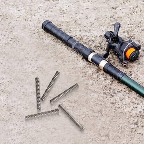 5pcs Fishing Reel Kick Lever Spring, Steel Tension Spring 2.8cm for Daiwa Series Reel, Anti-Reverse Internal Repair Parts Replacement Kit