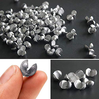 Removable Split-Shot,500Pcs Lead Sinking Split Shots Fishing Sinkers,Fishing Weights Sinkers - color: 1g