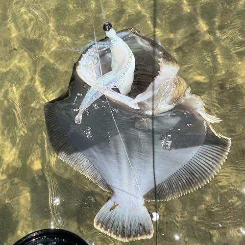 Fish Skin Teaser - Hand-Tied Japanese Maruseigo #28 Assist Hook for Haddock, Shad, Striped Bass, Bluefish & Fluke - Soft Plastic/Metal Jig Assist Hook