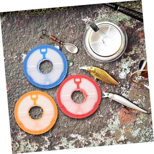 Mipcase Silicone Fishing Line Spooler Durable Coil Winding Machine for Efficient Line Management Lightweight and Break-Resistant Design for All Fishing Accessories