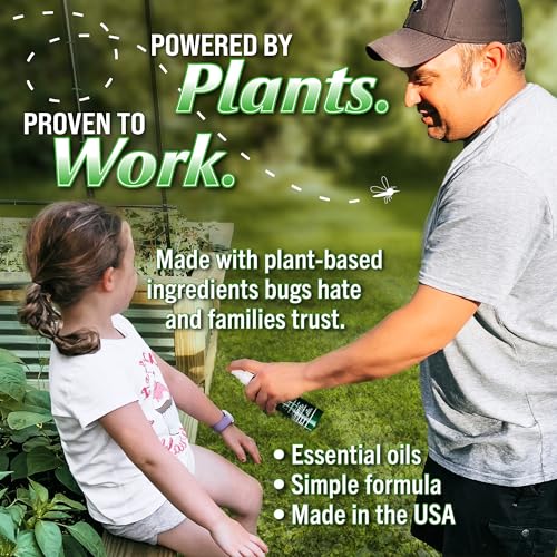 Bug Soother Natural Insect Repellent Spray, DEET-Free 8 oz. (2 Count) | Plant Based | Repels Mosquitos, Gnats & No See'ums | Family Safe | Made in the USA - color: 8 Oz Set of 2 + 1 Oz