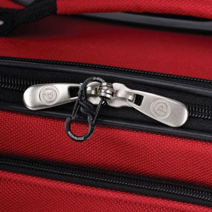 Nite Ize S-Biner MicroLock Stainless Steel - Durable Key Holder Carabiner Clip - S-Biner with Locking Gates - Durable & Strong Mini Carabiners for Keychain Accessories - Black (5 Pack)