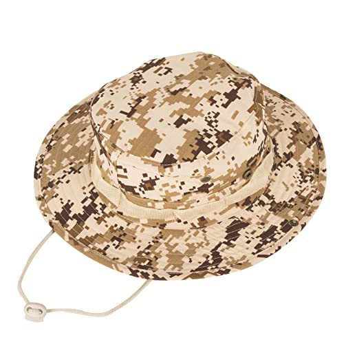 Sun Hats for Men Women Bucket Hat UPF 50+ Boonie Hat Foldable UV Protection Hiking Beach Fishing Summer Safari - color: 1pack-beige-2