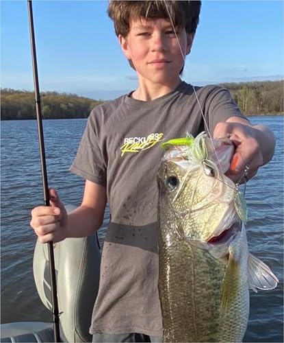 Jimmy Houston Legends Spinner Bait with Willow Blades - color: Chartreuse / White, size: 3/8 OZ