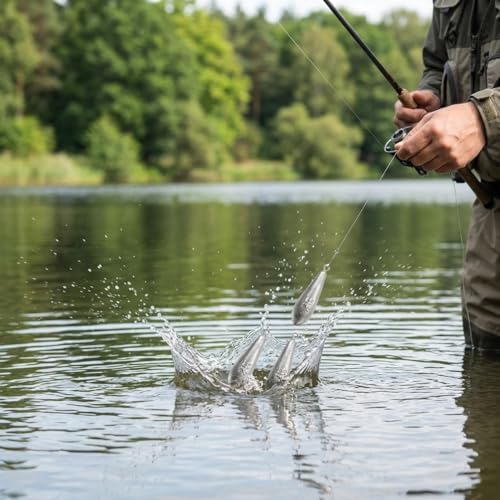 Teardrop Drop Shot Sinkers – Lead Fishing Weights & Sinkers for Bass, Catfish & Surf Fishing – Freshwater & Saltwater – 10 Sizes 1/2oz to 7oz, More Per Pack - style: 25g/0.88oz – 15pcs