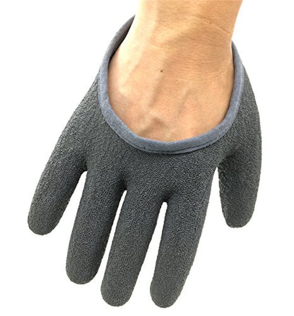 Inf-way Fishing Glove with Magnet Release, Fisherman Professional Catch Fish Gloves Cut&Puncture Resistant with Magnetic Hooks Hunting Glove - size: X-Large, style: Right+left