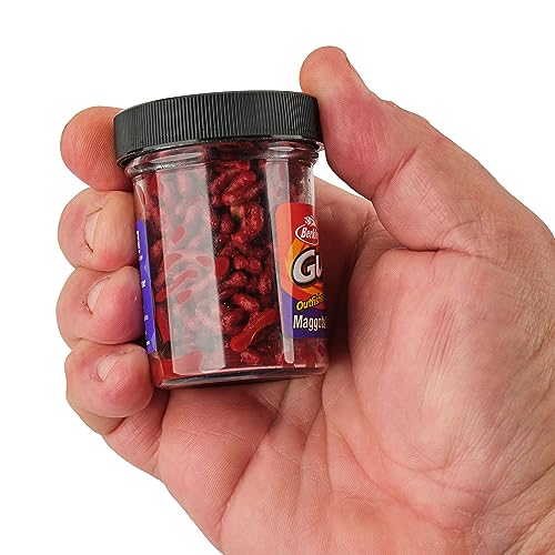 Berkley Gulp! Maggot Fishing Soft Bait - color: Red Wiggler