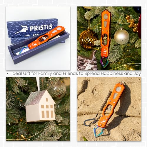 Pristis Multi-Function Fishing Tools Kit, UTA II Fishing Pliers & Metal Fish Lip Gripper, A Neat Option for Angler