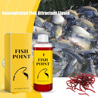Concentrated Fish Attractant Liquid, 100ml Red Worm Liquid Spray, Powerful Bait Attractant Scent Bait for Freshwater Fishing, Enhances Scent & Improves Bite Response - color: 3Pcs