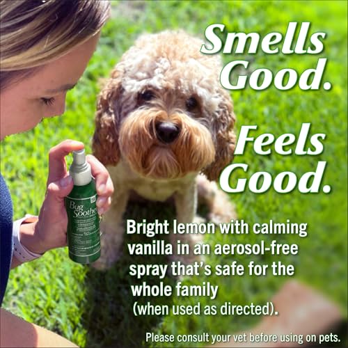 Bug Soother Natural Insect Repellent Spray, DEET-Free Family Pack (4 Count) | Plant Based | Repels Mosquitos, Gnats & No See'ums | Family Safe | Made in the USA - color: Small Family Pack