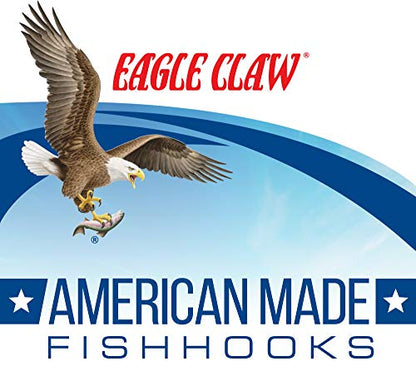 EAGLE CLAW GO FISH EXTREME VALUE TACKLE BOX KIT, 55 PIECES, CONTAINS AN ASSORTMENT OF HOOKS, RIGS, SINKERS, AND OTHER TACKLE FOR FRESHWATER FISHING | fishing-tackle-boxes