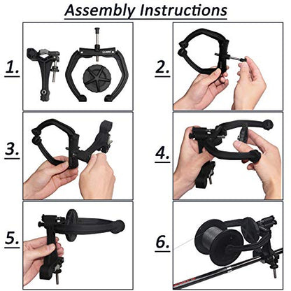 Fishing Line Spooler Fishing Line Winder Reel Spooler Baitcast Fishing Reel Line Winder Spooler Machine