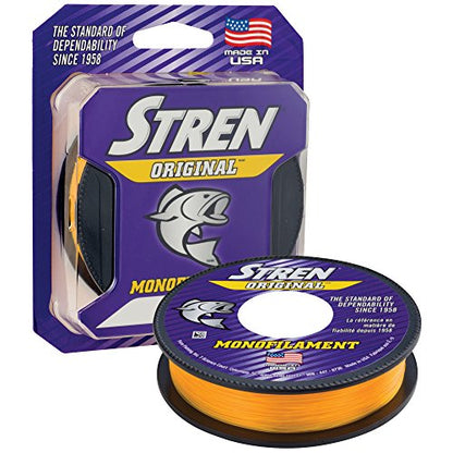 Stren Original Monofilament Fishing Line - color: Hi-Vis Gold, size: 330 Yd, Pound Test 4, style: 4lb | 1.8kg