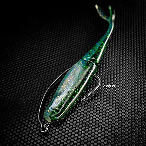 BKK TITANRIDER Soft Plastic Hook - size: 4/0 (Pack of 4)