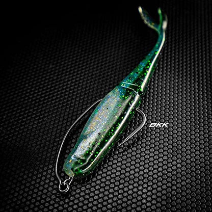 BKK TITANRIDER Soft Plastic Hook - size: 4/0 (Pack of 4)
