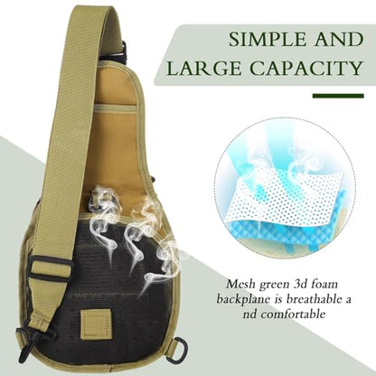 Sosation 134 Pcs Fishing Tool Fishing Tackle Box Kit and Equipment for Adults Beginner Gift, Hook Remover, Pliers Kit, Backpack Tackle Container Lures, Lip Gripper, Weigh Scale - color: Khaki