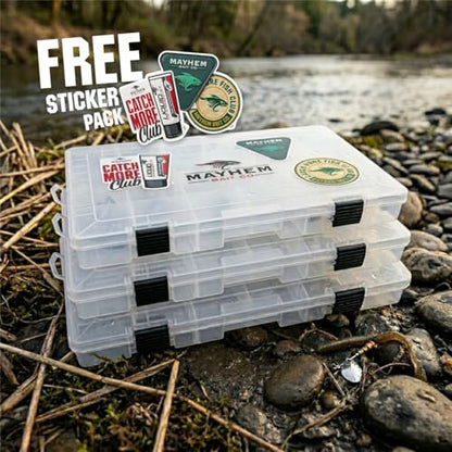 Liquid Mayhem Leech Fish Attractant Gel 60 ml / 2 oz · 60 Uses – Real Anchovy Bait & Aminos | UV-Enhanced Long-Lasting Gel – All Lure Types - size: 3-Pack