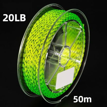 20lb for Braided Fly Line Backing 50M 8-Strand Dacron Polyester Low Friction Trout Bass Freshwater Fishing Reel Spooling Line White - size: E