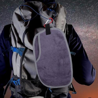 Veemoon 2pcs Fishing Towels with Clip Non-Slip Microfiber Workout and Boat Wipe Towels Quick-Dry for Outdoor Camping Anglers and Sports