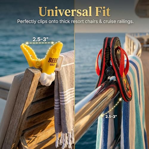 Towel Clips for Beach Chairs - Hurricane-Proof Clothes Pins, Premium ABS Heavy Duty Clothespins with Silicone Pads for Cruise Essentials, Beach & Pool Vacation, 4 Pack(Rainbow Bird + Parrot) - color: Rainbow Bird + Parrot