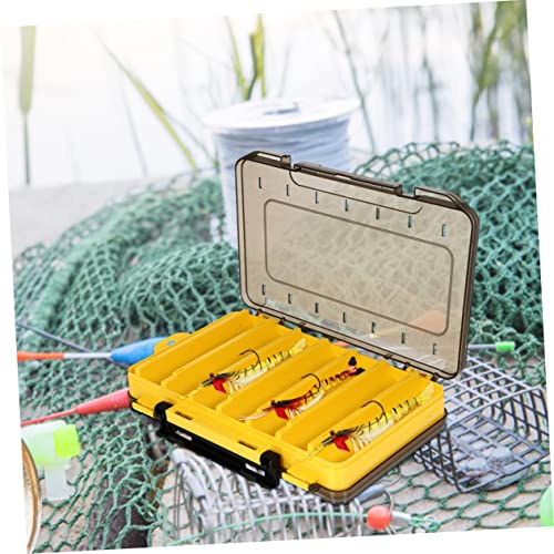 BESPORTBLE 2pcs Fishing Lure Case Drainage for Bass High-grade Organize Baits Fishing Bait Storage