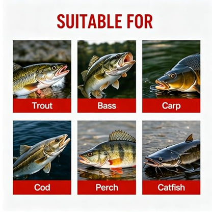 New Natural Bait Scent Fish Attractants,Red 40 Fishing Lures,Red Worm Liquid Bait,60ml,Natural Fish Scent,Fish Lure Attraction Enhancer,Smell BaitFood for Fishing Trout,Cod,Carp,Bass - color: 2pcs