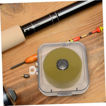GANAZONO Fishing Line Organizer with Dual Spool Design Compact Storage for Fishing Line and Accessories Prevents and Damage