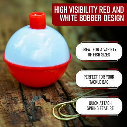 Bobbers for Fishing/Snap on Fishing Bobbers Assortment