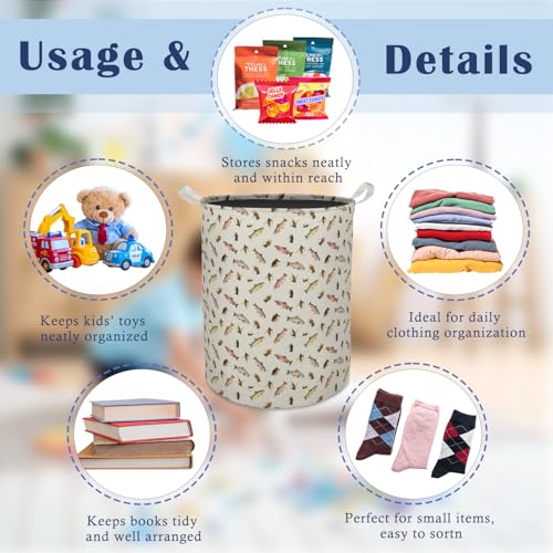 Bass Fishing Laundry Basket Hamper,Rainbow Trout Fishing Lovers Fisherman Gifts Foldable Clothes Toys Books Storage Box Bins Baskets Organizer for Nursery Bedroom Bathroom Home - color: FISHING