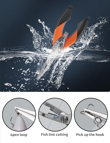 Fishing Split Ring Pliers, Stainless Steel Fishing Tool