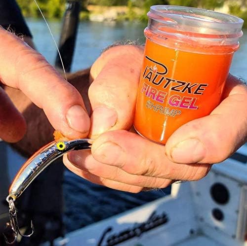 Pautzke Fire Gel Bait Scent Fishing Attractant, Long-Lasting Fish Scent Gel, Freshwater Saltwater Compatible, Strong Scent Trail, Easy Apply Lure Enhancer - color: Bluegill