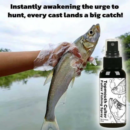 Fish Attractant Spray for Fishing Bait or Lure,Concentrated Fish Attractant Liquid - Fast-Acting Red Worm Formula Scent Bait Additive for Freshwater,Highly Effective Lure Enhancer for Lakes &Rivers