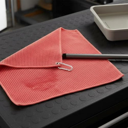 predolo Fishing Towel Highly Absorbent Hanging Fishing Cloth Non-Shedding Outdoor Gear for Anglers, Boating, Camping, Royal Blue - color: Royal Blue