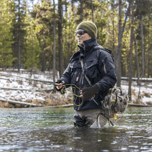 Palmyth Magnetic Fleece Fishing Gloves Convertible 3 Cut Fingers Ice Fishing Warm for Cold Weather Photography - size: X-Large