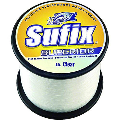 Sufix Superior Monofilament Fishing Line, 1/4 lb Spool - color: Multi, style: 15