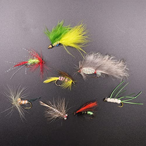 Fly Fishing Rod and Reel Combo - 3/5/8 WT Starter Kit with 4-Piece Fly Rod - color: Fly fishing kit 7-8WT Black Reel
