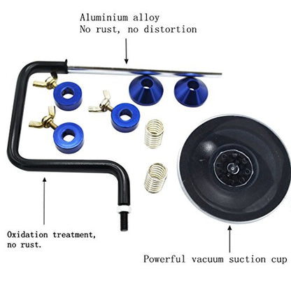 BLISSWILL Fishing Line Spooler System Silver Reel Winder Spool Tackle Fishing Line Winder Spooler Machine