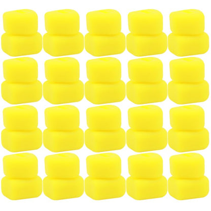 100pcs Floating Corn Beads High Buoyancy Fake Bait Sweetcorn for Carp Hair Rigs Artificial Soft TPE Trout Fishing Lures