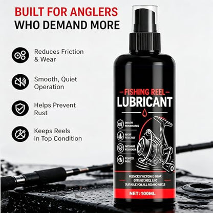 Reel Maintenance Cleaner,Reel Maintenance Cleaner,Fishing Reel Grease and Oil,Fishing Reel Lubricant,Fishing Reel Lube,Compatible with All Reel-Winders - color: 3pcs