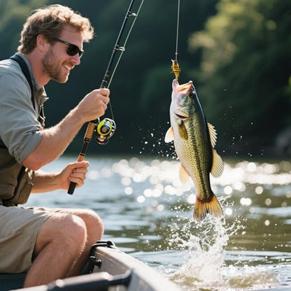 5PCS Glide Bait Fishing Lures Kit, 2026 Surprise Gift for Men & Teen Boys | Fishing Gear for Dad,Bass Fishing Lures Gift Set with Premium Gift Box, Hard & Soft Baits for Bass Trout Pike Salmon - style: 5c