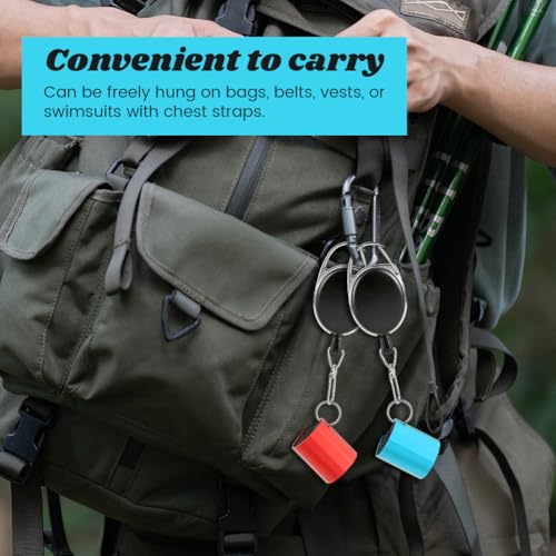Fishing Rod Clip, 3 Pack Aluminum Rod Holder, Clamp with Elastic Buckle, Fits Most Spinning/Ice Fishing Rods, Hands-Free for Anglers