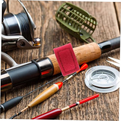 5Pcs Fishing Rod Ties Elastic Slip Fishing Rod Straps for Secure Rod Fixing Convenient Sticky System Durable for Outdoor Use Band