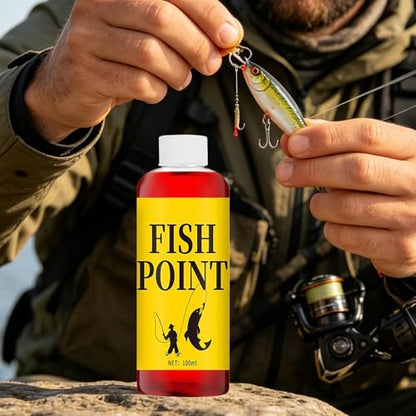 Fish Attractant 100ml Concentrated – Lightweight Versatile Portable Fast Acting Bass Scent, Crucian Carp Grass, Tilapia Outdoor Lake Reservoir River | Multipurpose Outdoor Indoor Utility