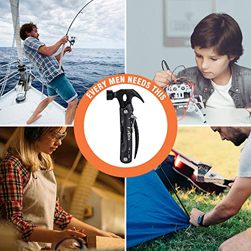 12 in 1 Hammer Multitool, Stocking Stuffers for Adults, Mens Gifts for Christmas, White Elephant Gifts for Adults, Fathers Day Gift for Dad, Men, Him, Grandpa, Husband, Boyfriend - style: Hammer Multitool_A