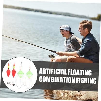 TOYANDONA 1Set Outdoor Fishing Lure Kit for Carp Bighead Carp Durable Float Fishing Tackle with Premium Hooks Lightweight Portable Fishing Supplies